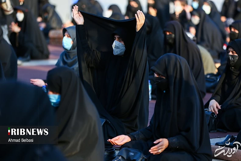 (تصاویر) گردهمایی بانوان عاشورایی